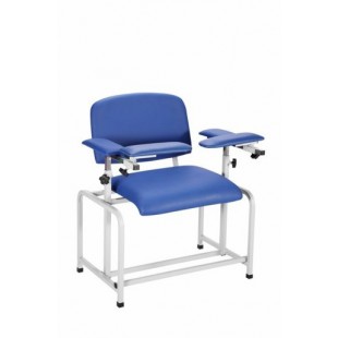 Alpine Industries ADI997-01-BLU 29 Inch Padded Blood Drawing Chair Blue