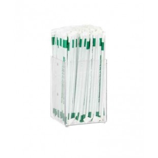 Dispense Rite MSH-1 4 Inch Straw Holder Modular Acrylic Clear