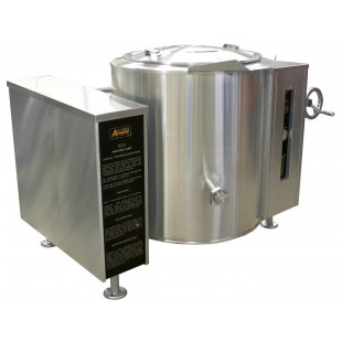 AccuTemp ALTLGB-30 30 Gallon Gas Tilting Kettle Stainless Steel 67,800 BTU