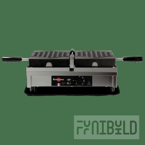 Eurodib WECDUASA Krampouz Waffle Maker Single Bubble