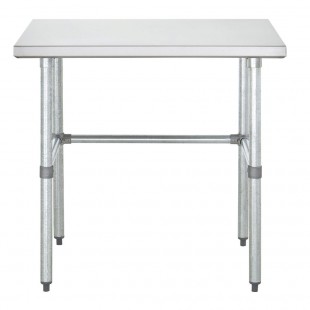 Hubert 28W-070 Kratos® 304 Stainless Steel Work Table 96