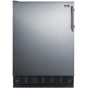 Summit FFBF192SSBI 24 Inch Refrigerator Freezer Reach-in 12.5 cu Ft Summit FFBF192SSBI 24 Inch Refrigerator Freezer Reach-in 12.5 cu Ft