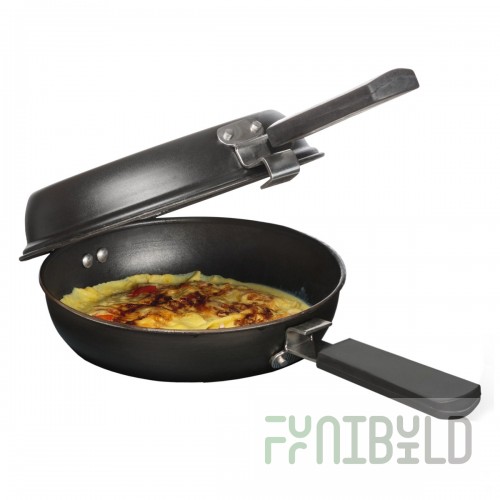 Bon Chef 61274 8-5/8 Inch Omelet Pan Aluminum Non-Stick Induction Ready