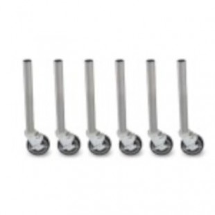 John Boos SLEG-34.75B 1-5/8 Diameter Stainless Steel Leg with Adjustable Foot
