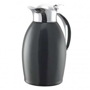 Service Ideas 981C10BS 4-3/4 Inch 1 Liter Carafe Stainless Steel with Flip Top Stopper Service Ideas 981C10BS 4-3/4 Inch 1 Liter Carafe Stainless Steel with Flip Top Stopper