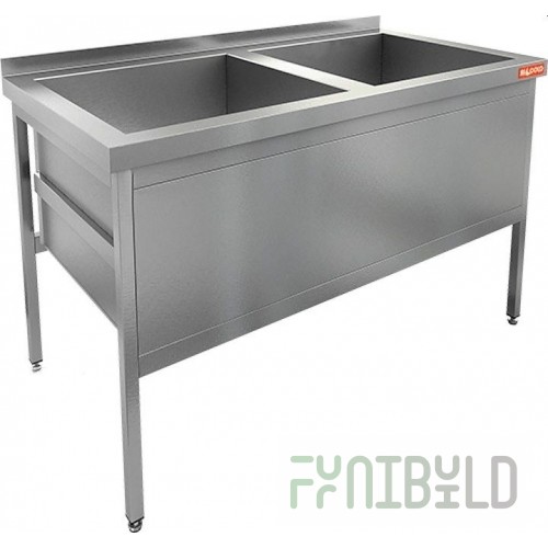 Bar station Hicold NKS-14/7BK (1400x970x850 in, with side)
