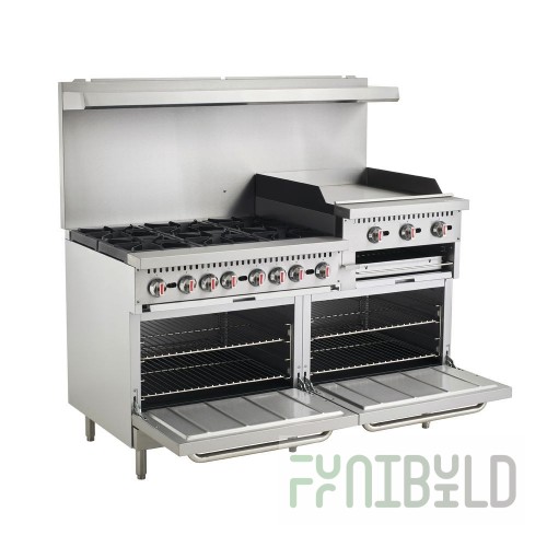 Hubert 153668 (153668) Kratos® Gas Range 60