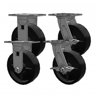 Empura Parts E-WS-CASTER-KIT-5IN 5
