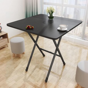 Forbes Industries 7032TG-24 30 Inch Collapsible Square Table with Glass Top Black Finish Forbes Industries 7032TG-24 30 Inch Collapsible Square Table with Glass Top Black Finish