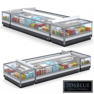 Refrigerated display case Golfstream by SNAIGE Group Dvina CS 120 VS
