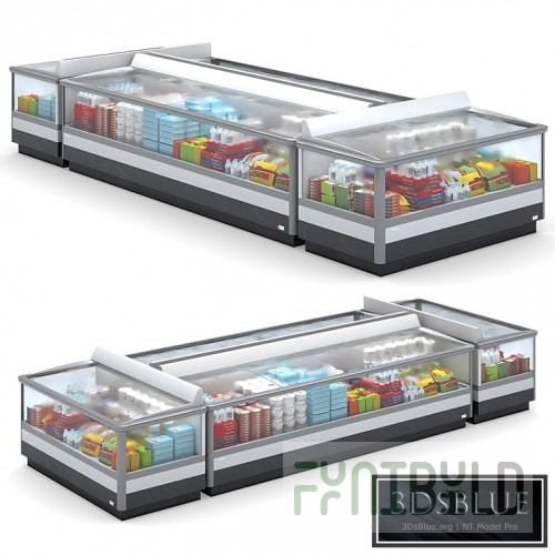Refrigerated display case Golfstream by SNAIGE Group Dvina CS 120 VS