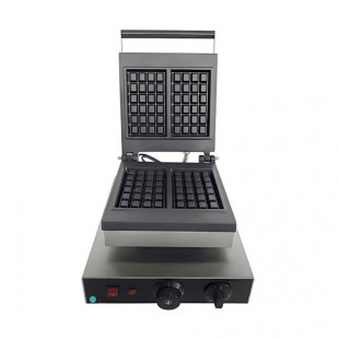 Waffle iron Hurakan HKN-GES2L (382x305x233, 1.8 kW, 220V)