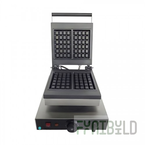 Waffle iron Hurakan HKN-GES2L (382x305x233, 1.8 kW, 220V)