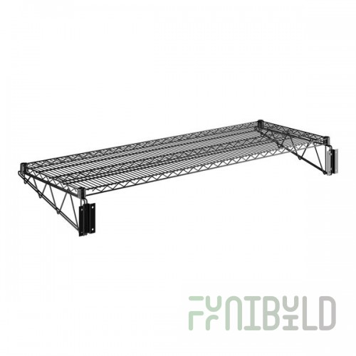 Eagle A2160BL 60 Inch Add-A-Shelf Adjustable Shelf Wire with Black Epoxy Finish
