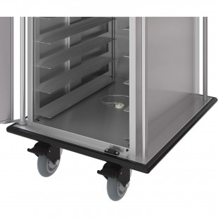 Dinex DXPALFULLBUM Rubber Bumper for Aluminum Delivery Carts Non-marking