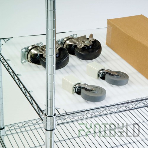 Eagle CSI-1836 36 Inch Shelf Inlay Clear Plastic Fits Between Posts 4 Packs