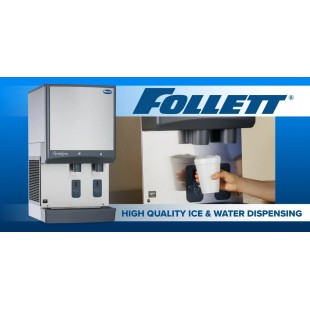 Follett MCD425WHT Water-cooled Ice Maker Nugget-style Countertop 425 Lb/Day
