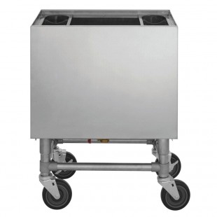 Hubert 32L-013 Kratos Portable Ice Bin With Bottle Holders 24