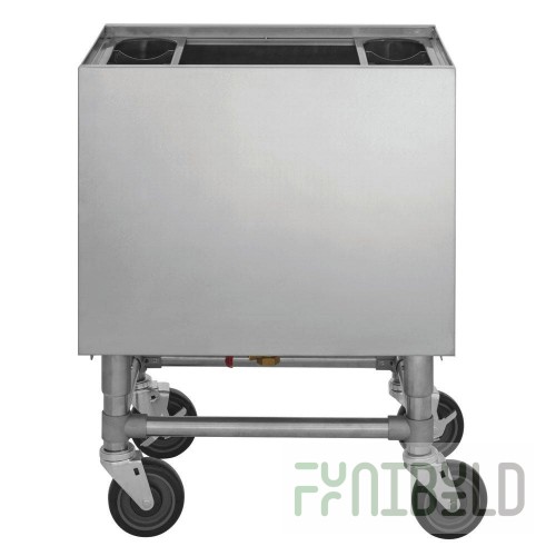 Hubert 32L-013 Kratos Portable Ice Bin With Bottle Holders 24