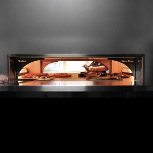 Wood Stone 000-9660-DF-SHELF-KIT Rear Bake Shelf for FD-9660 Oven with Decorative Flame