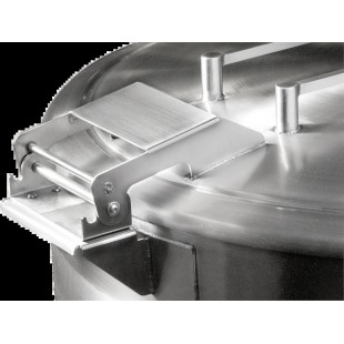 Market Forge CH-40 22 Inch Hinged Spring Assist Cover for Kettle Market Forge CH-40 22 Inch Hinged Spring Assist Cover for Kettle
