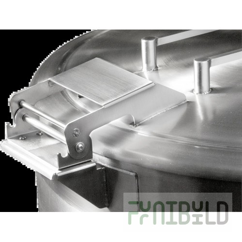 Market Forge CH-40 22 Inch Hinged Spring Assist Cover for Kettle