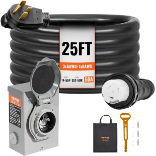 Henny Penny 59325@PF 7 Ft. Cord and Plug 6/4 50 Amp NEMA 15-50P Henny Penny 59325@PF 7 Ft. Cord and Plug 6/4 50 Amp NEMA 15-50P