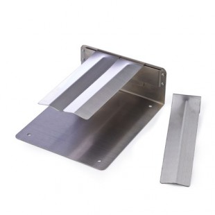 VacMaster 98306 11 Inch Stainless Steel Prep Plate with Removable Fingers