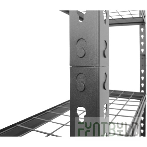 Eagle A5-74-2160VG 60 Inch Add-On Shelving Unit 5-tier Wire Epoxy Green