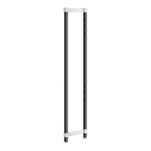 Cambro EXPK1872480 18 Inch Post Kit Plastic Support for Camshelving Elements