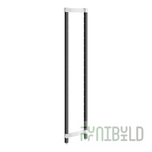 Cambro EXPK1872480 18 Inch Post Kit Plastic Support for Camshelving Elements