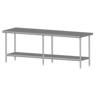 SPG International 8SLSB-24 Universal Stainless Work Table 96