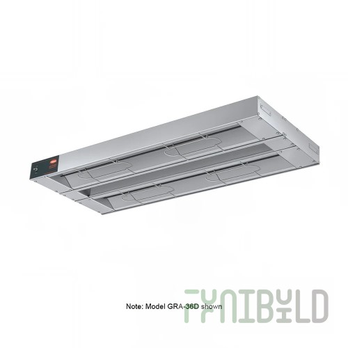 Hatco GRAL-48D3_120-240/60/1 48 Inch Infrared Strip Heater Aluminum with Lights