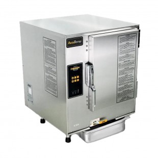 AccuTemp E62083D100 24 Inch Electric Countertop Boilerless Convection Steamer with Digital Controls