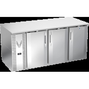 Victory VBB72HC-PT-B Pass-Thru Back Bar Refrigerator Three-section 72