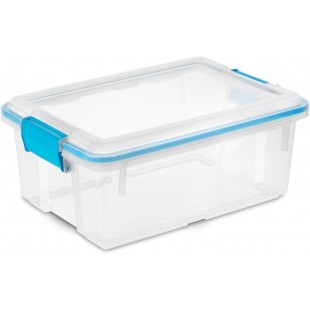 Container 3.3 l, D=250x158 in, with seal, bottom D=131x223 in, h=128 in, rectangular with plastic handle