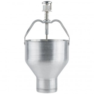 Choice 88 oz. Aluminum Pancake / Waffle Batter Dispenser