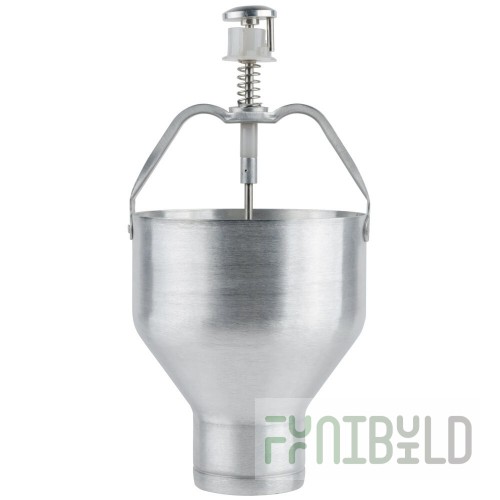 Choice 88 oz. Aluminum Pancake / Waffle Batter Dispenser
