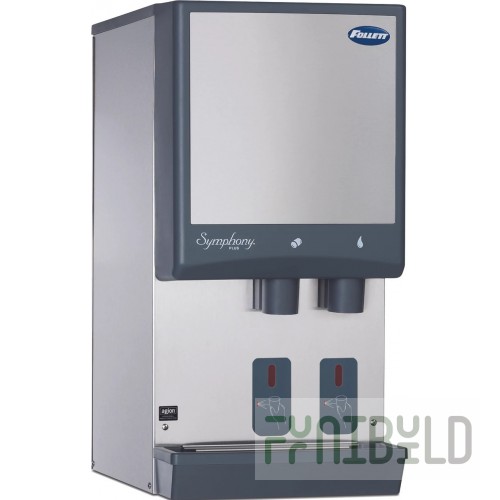 Follett E12CI414A-SI Symphony Plus Air-cooled Ice Dispenser Chewblet Countertop 388 Lb/Day