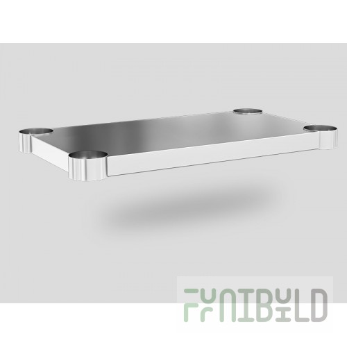 Atlas Metal USB-1 Bottom Shelf Stainless Steel Undershelf with Support