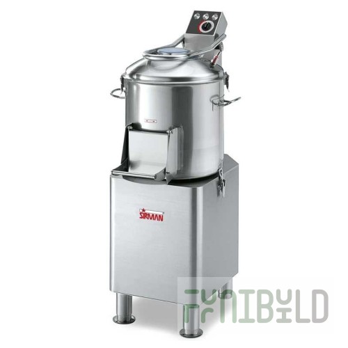 Potato peeler SIRMAN PPJ 20 SC 3F. on a stand (830x560x1390mm, 340 kg/hour, 1.1 kW, 400 V)