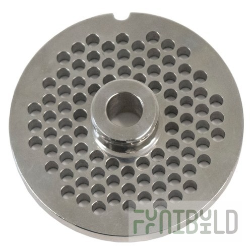 American Eagle Food Machinery AE-G12N/08-16 Grinder Plate #12 Head 5/8” (16mm) For AE-G12N/G12NH