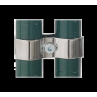 Eagle A214169 Post Clamp Black Epoxy for Clamping Shelving Units Together