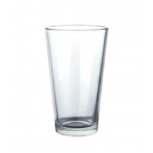 Yanco AM-316 16 Oz Glass Dishwasher Safe Lead-Free Clear Mixing Glass