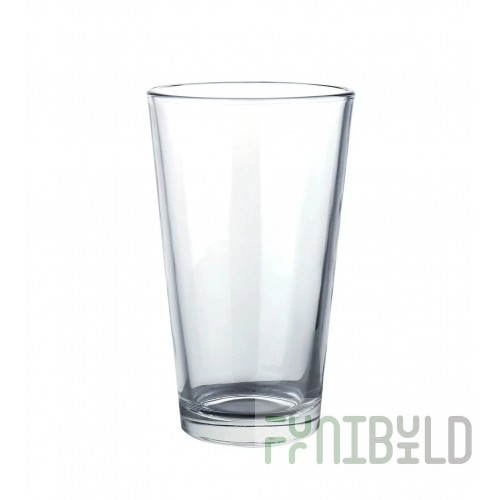 Yanco AM-316 16 Oz Glass Dishwasher Safe Lead-Free Clear Mixing Glass