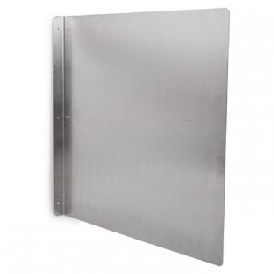 John Boos WMSG-2424 24 Inch Wall Mount Side Splash Stainless Steel for Sinks