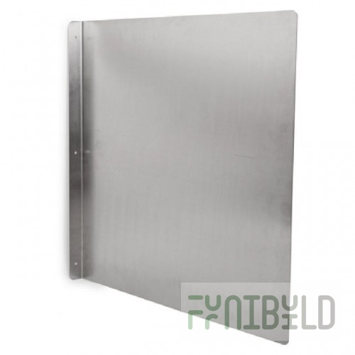 John Boos WMSG-2424 24 Inch Wall Mount Side Splash Stainless Steel for Sinks