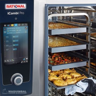 Rational 6017.1002 1/1 GN Muffin Pan with 12-3/4 Inch x 20-7/8 Inch Moulds
