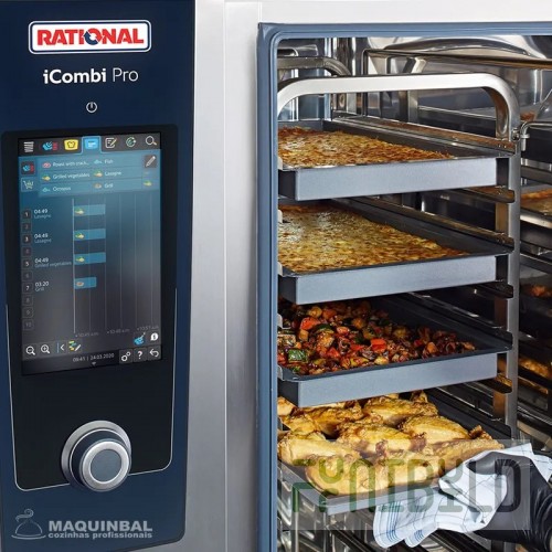 Rational 6017.1002 1/1 GN Muffin Pan with 12-3/4 Inch x 20-7/8 Inch Moulds