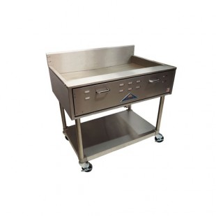 Comstock-Castle TS2932SF 32 Inch Gas Deep Fryer with Modulating Thermostat 75000 BTU